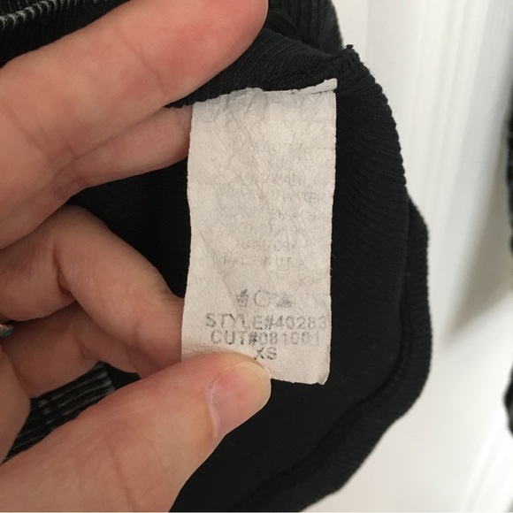 American Age Long-Sleeved Tee with Lace Inserts, Cut Work Style - Picture 9 of 15